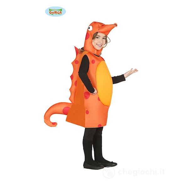Costume Cavalluccio Marino Ippocampo Bambino Bambina Taglia 7-9 Anni (83189)