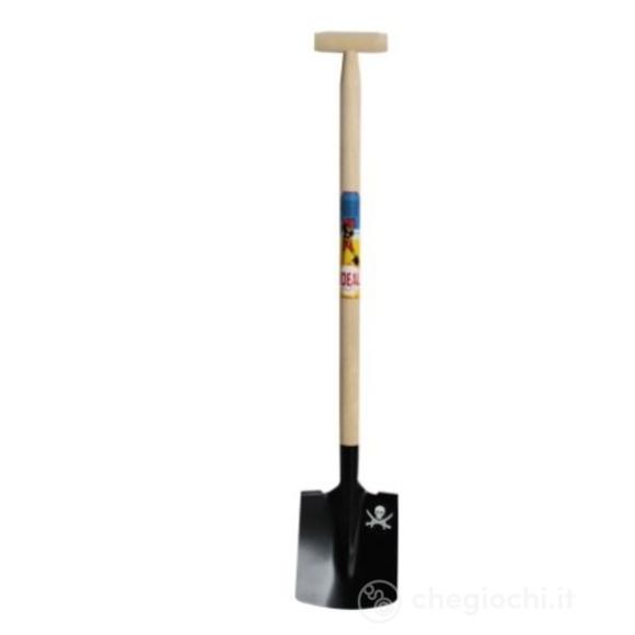 Paletta Ferro Manico in Legno Pirati Cm.90