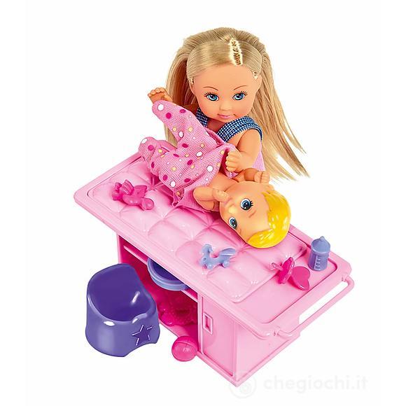 Evi Love Baby Sitter con neonato e fasciatoio (105733360)