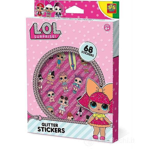 LOL Adesivi glitter