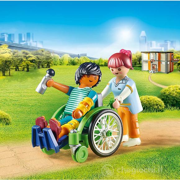 Paziente Con Sedia A Rotelle (70193)