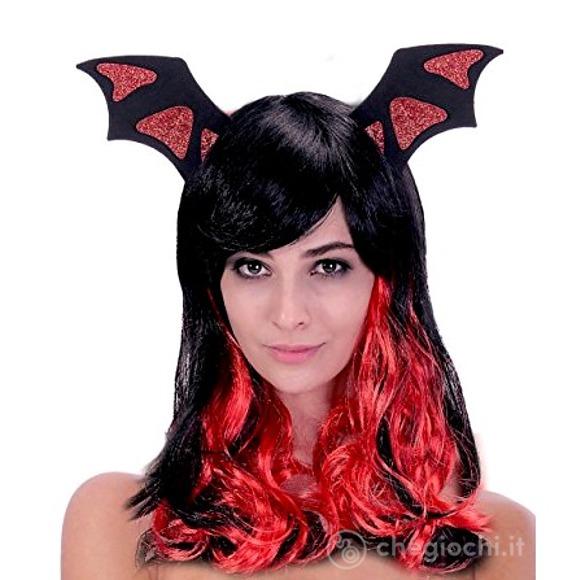 Parrucca Pipistrello Con Ali (72195)