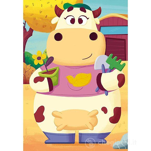 Mix & Match Puzzle 3 x 24  - Gli amici della fattoria (5198)