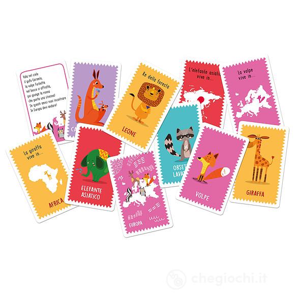 Animali del mondo. Carte Montessori. Giochi di carte (81998)