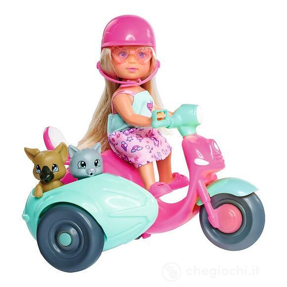 Bambola Steffi Love Evi  Scooter Friends