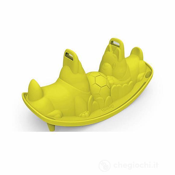Dondolo 3 posti cagnolino verde (7600830201)