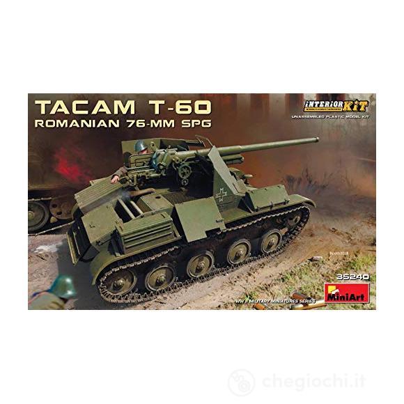 Carro armato ROMANIAN 76-mm SPG TACAM T-60 INTERIOR KIT 1/35 (MA35240)