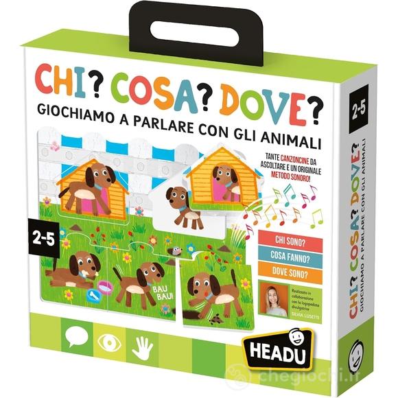 Chi? Cosa? Dove? Giochiamo a Parlare Con Gli Animali (62029)