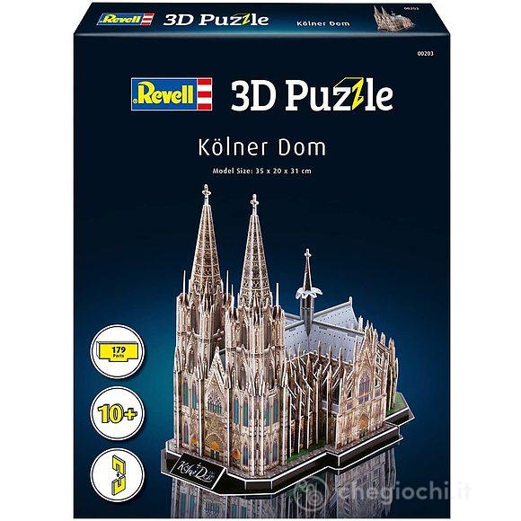 3D Puzzle Cattedrale di Colonia (00203)