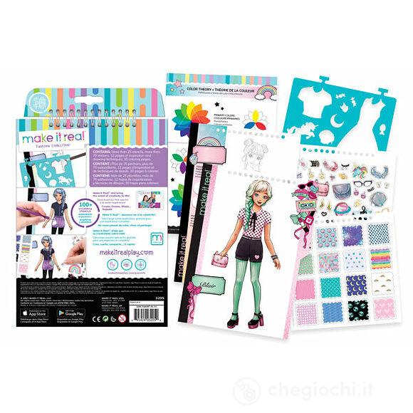 Blocco Da Disegno Stilista: Fashion Design Pop Colori Pastello (3205)