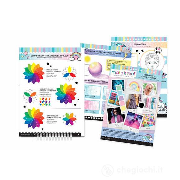 Blocco Da Disegno Stilista: Fashion Design Pop Colori Pastello (3205)