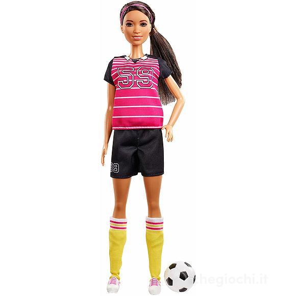Calciatrice Barbie Carriere 60 Anniversario (GFX26)
