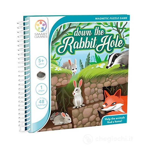 Nella tana del coniglio Magnetic Puzzle Travel Game