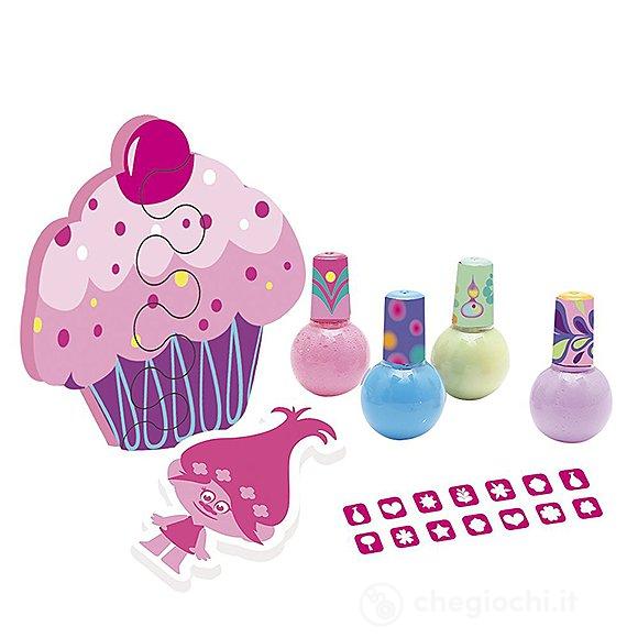 Trolls Set Manicure con Smalti e Limetta per le Unghie (TRL01000)
