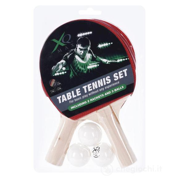 Set Ping Pong Racchette 3 palline