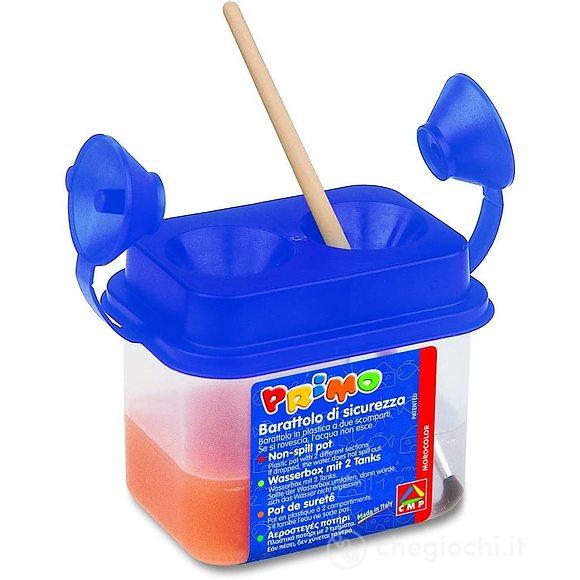 Barattolo In Plastica A Due Scomparti Antirovesciamento