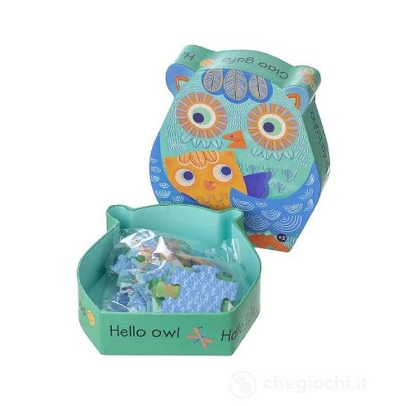 Hello Owl - 24 pces - Puzzle - Silhouette puzzles (DJ07215)