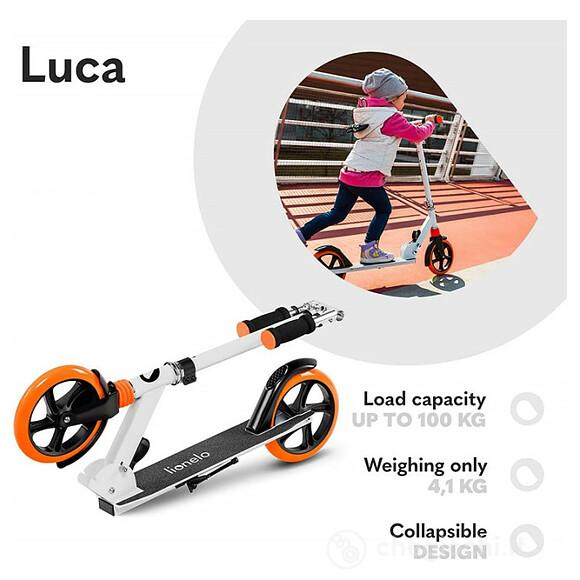Monopattino Luca Pieghevole (White Orange) (702164)