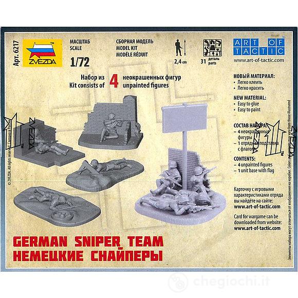 Soldati German Sniper Team cecchini tedeschi 1/72 (6217)