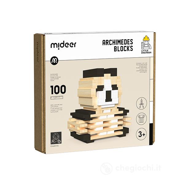 Blocchi Legno Componibili Bianco E Nero (MD1217)