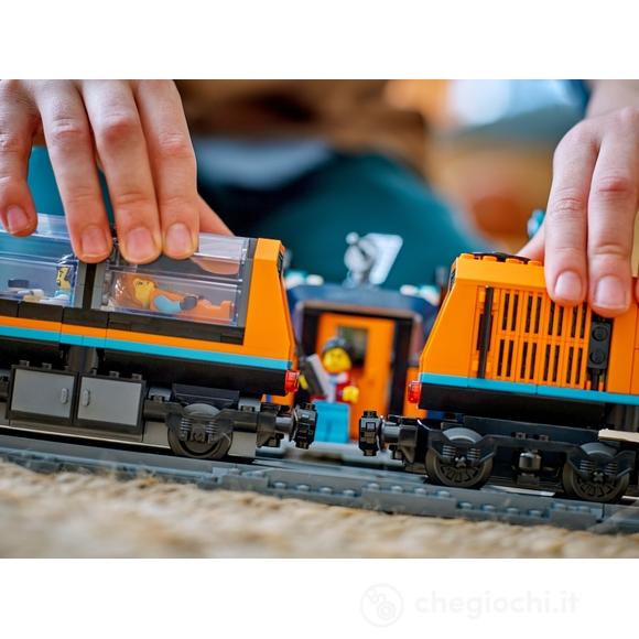 Treno espresso artico degli esploratori - Telecomandato (60470)