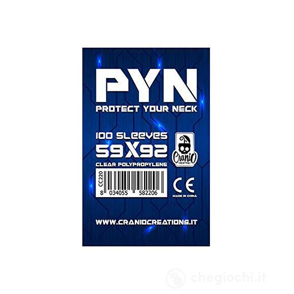 Pyn - 100 Bustine Per Giochi Da Tavolo - 59x92mm