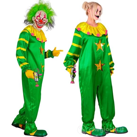 Pagliaccio Horror Dello Spazio (tuta) S - Costume Adulto Unisex - Clown e Circo, Halloween, Personaggi Gotici e Horror