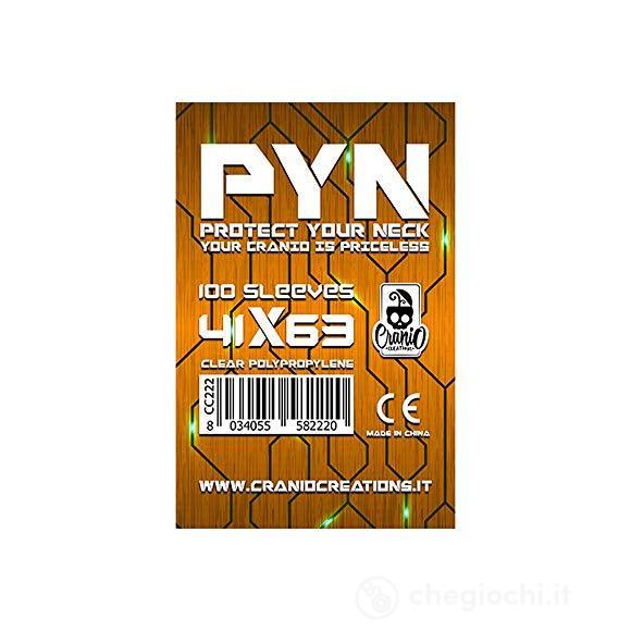 Pyn - 100 Bustine Per Giochi Da Tavolo - 41x63mm