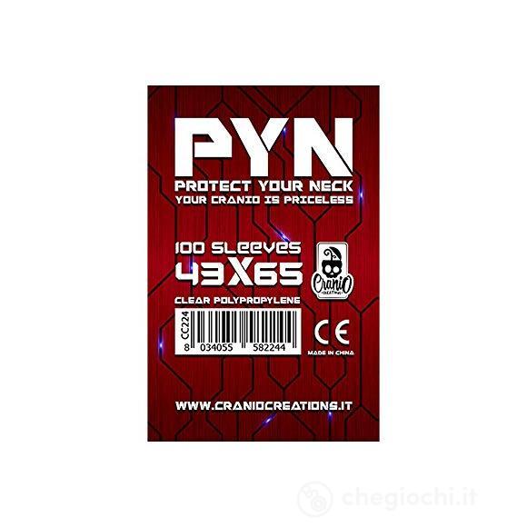 Pyn - 100 Bustine Per Giochi Da Tavolo - 43x65mm