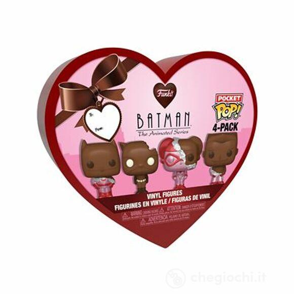 Funko Pop Valentines - Batman The Animated Series 4 pack Pocket chocolate