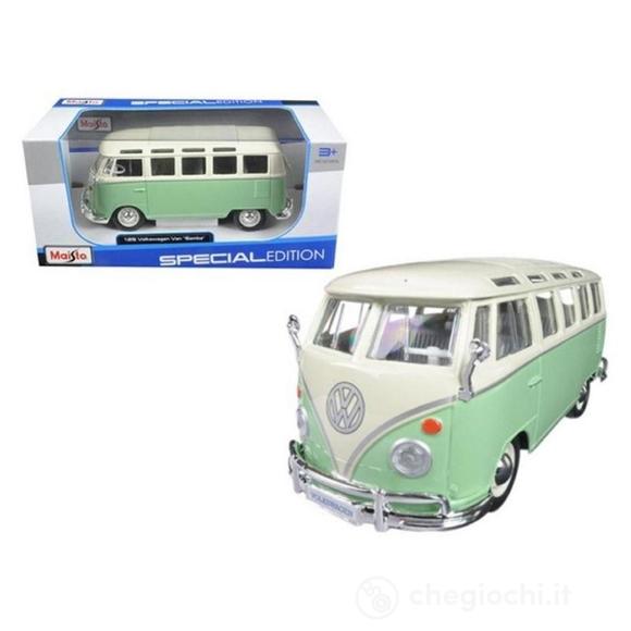 Volkswagen Van Samba 1:25 verde