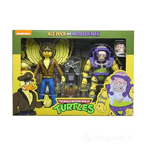 Tmnt Cartoon Ace Duck Mutagen Man 2-Pack
