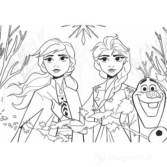 Puzzle double face Supermaxi 60 Frozen 2 (72286)