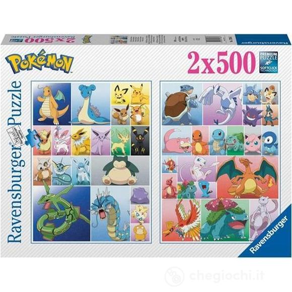 Pokémon - Puzzle 2 x 500 pezzi (12000229)