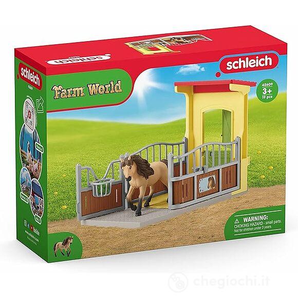 Pony Box Con Stallone Islandese (42609)