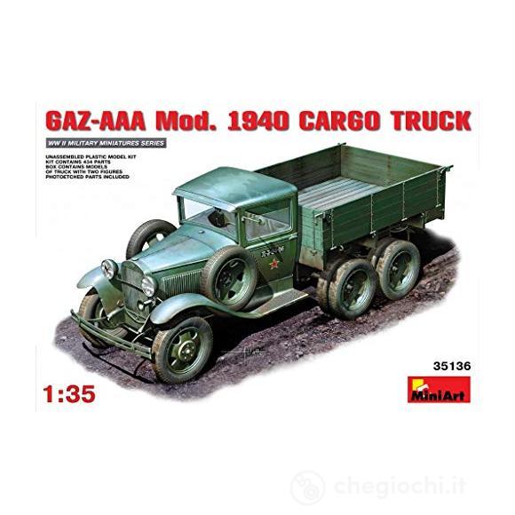 Gaz-Aaa. Mod. 1940. Cargo Truck.