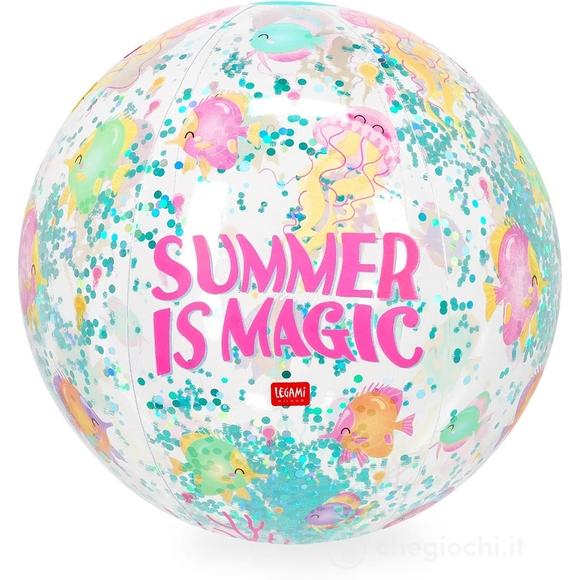 Glitter Beach Ball - Summer Is Magic