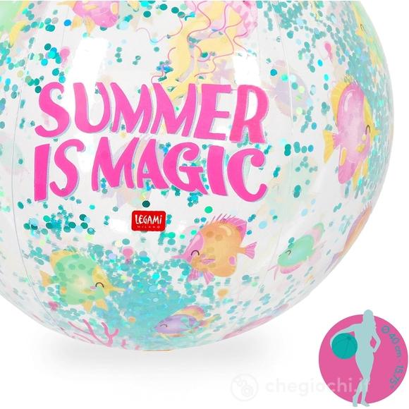 Glitter Beach Ball - Summer Is Magic