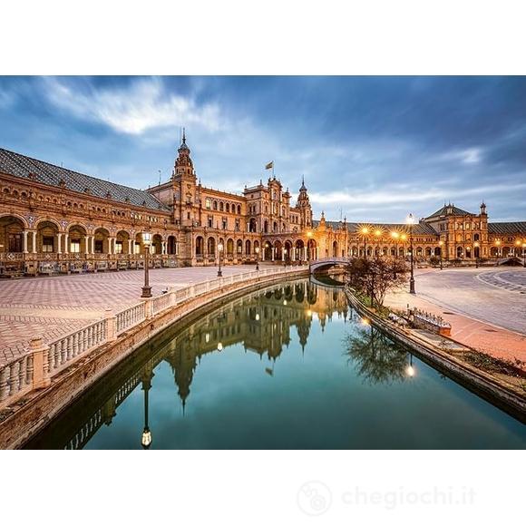 Piazza di Spagna Siviglia - Puzzle 1000 pezzi - Foto (12001236)