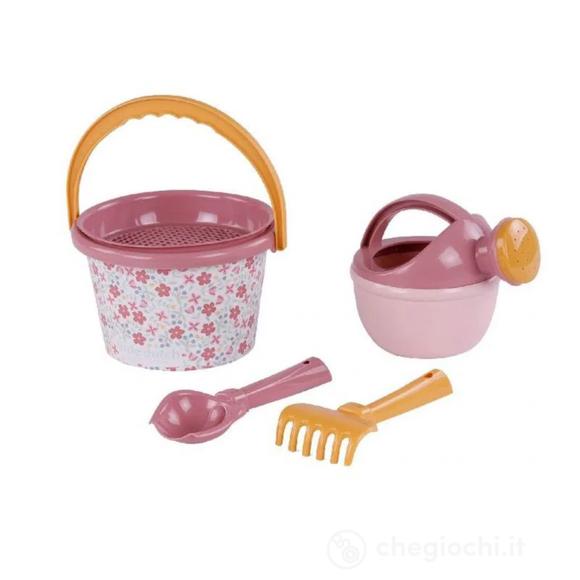 Set Spiaggia Bimba Secchiello Annaffiatoio Rastrello e Paletta (2014446)