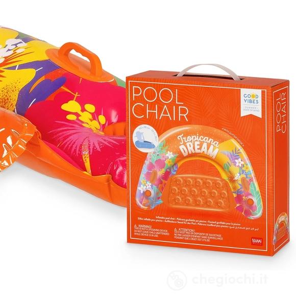 Sdraio Gonfiabile Galleggiante Piscina Mare - Tropicana Dream