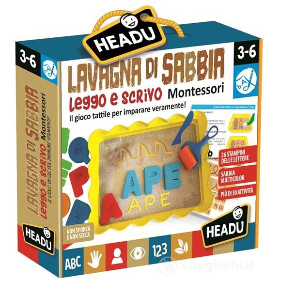 Lavagna di Sabbia Leggo e Scrivo Montessori (IT22403)