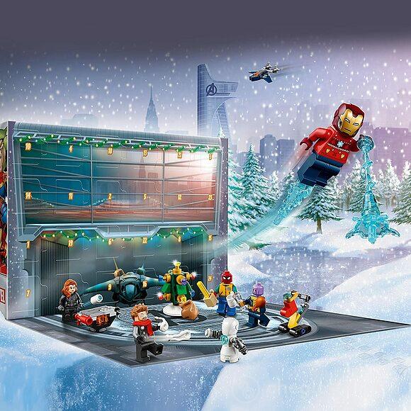 Calendario Avvento Avengers Marvel Lego Super Heroes (76196)