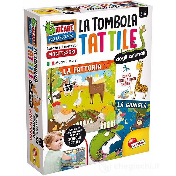 Montessori Plus Tombola Tattile Degli Animali (72460)
