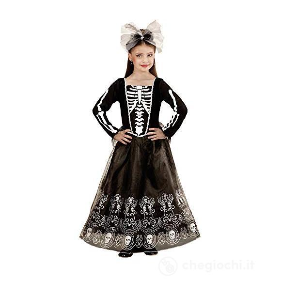 Skeletria (Vestito, Copricapo) (158 Cm / 11-13 Years)