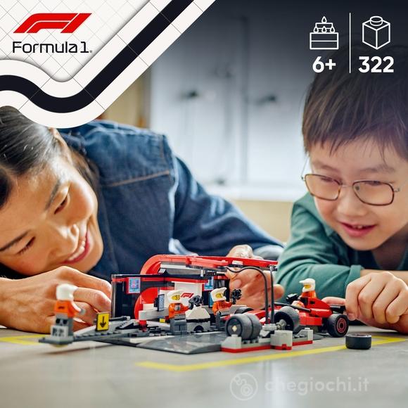 Pitstop e meccanici con monoposto Ferrari F1® (60443)
