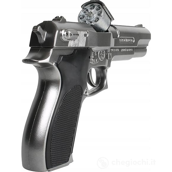 Pistola Polizia  8 Colpi Steel (125/0)