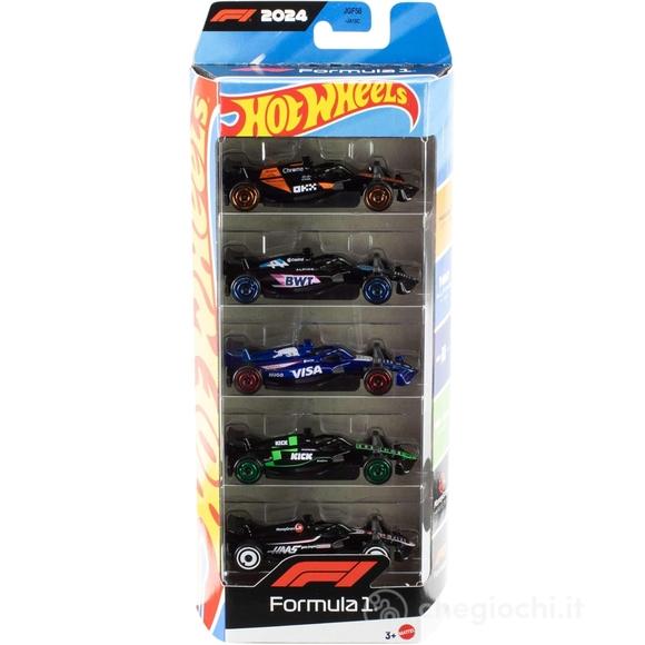 Hot Wheels Formula 1 -Set 5 macchinine (JFG58)