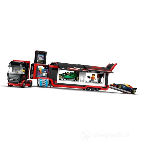 Autotrasportatore F1® con monoposto RB20 e AMR24 F1® (60445)