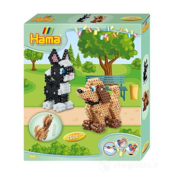 Hama Perlne Da Stiro Cane e Gatto 3d